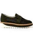Carolyn Thyme Suede