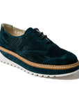 Liz Petroleo Suede