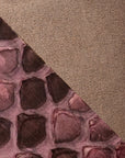Carolyn Taguno Suede with Pink Python